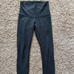 Lululemon High Rise Grey Leggings
